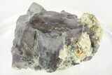 Colorful Cubic Fluorite Crystal with Phantoms - Yaogangxian Mine #215776-1